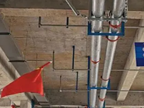 城西管廊支架的安装方法